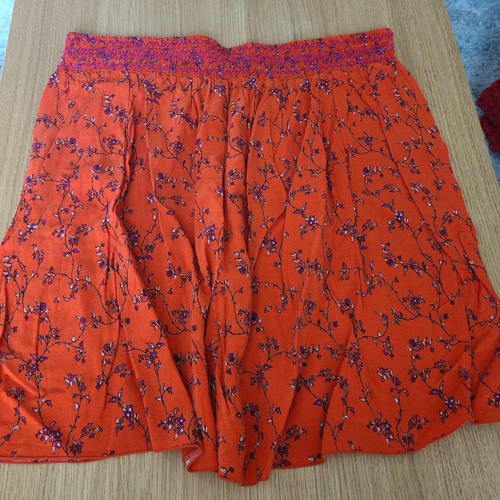Old Navy bright orange skirt - XL